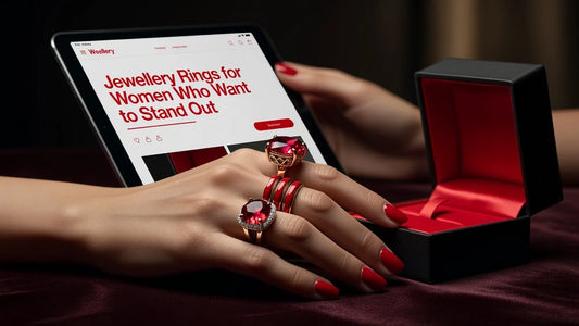 Professional header image for list-based article: Jewellery Rings for Women Who Want to Stand Out