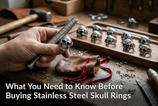 Professional header image for list-based article: What You Need to Know Before Buying Stainless Steel Skull...