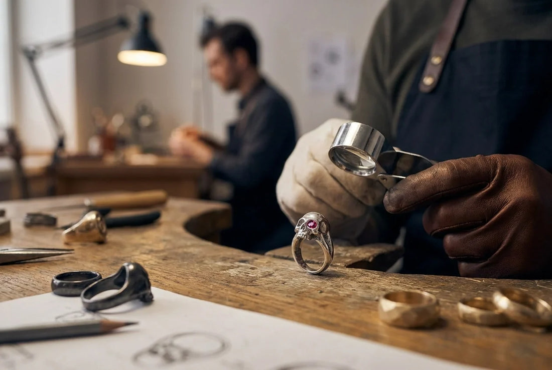 Professional header image for list-based article: Skull Engagement Rings: What You Need to Know Before You ...