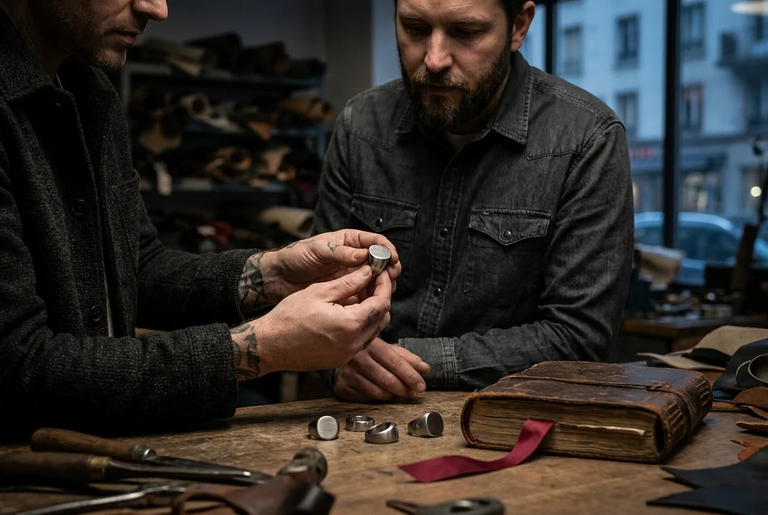 Professional header image for list-based article: Stainless Steel Signet Rings for Men: Everything You Need...