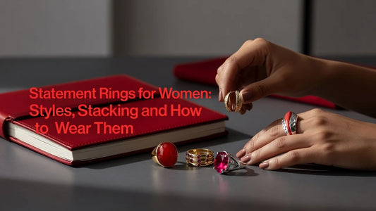 Professional header image for list-based article: Statement Rings for Women: Styles, Stacking and How to We...