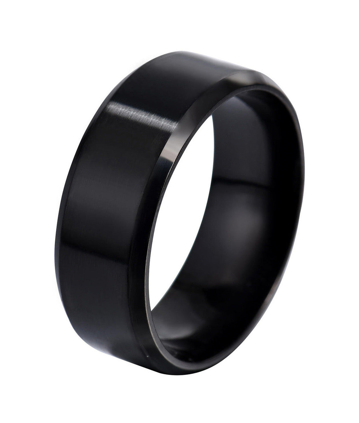 316L Stainless Steel Ring 8mm Width Band Ring