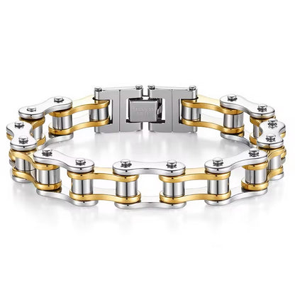 316l Stainless Steel Motorcycle Biker Chain Men's Bracelet for Men Women